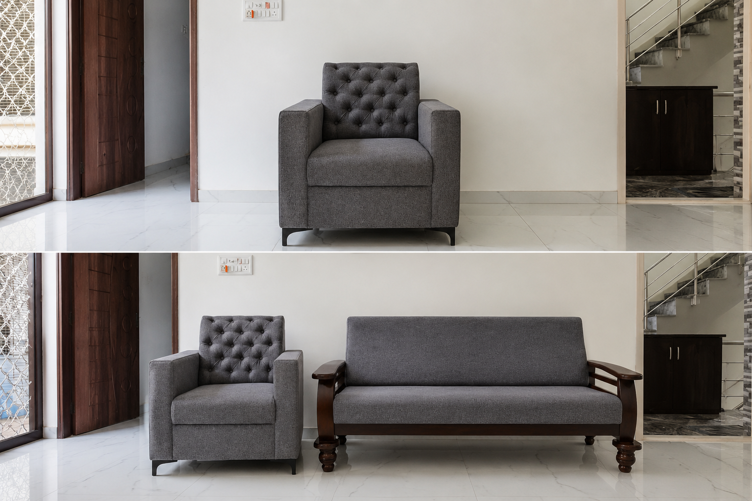 Designer Fabric Sofa 12